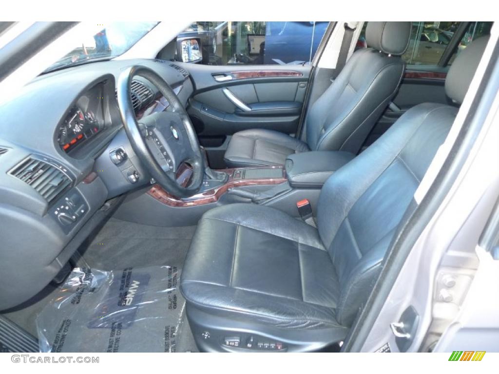 Black Interior 2006 BMW X5 3.0i Photo #39523469