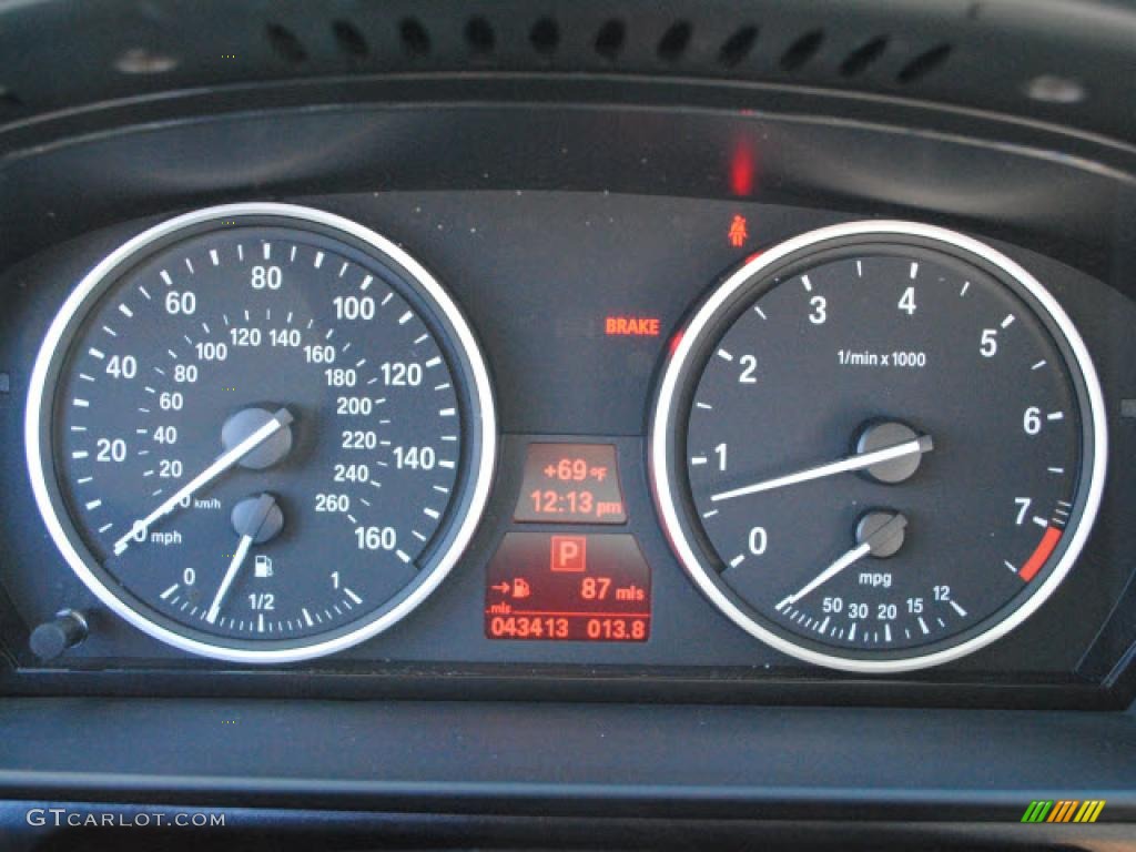 2008 BMW 5 Series 528i Sedan Gauges Photo #39523797