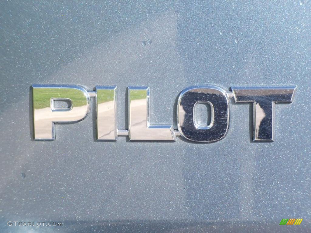 2008 Pilot EX-L 4WD - Steel Blue Metallic / Gray photo #8