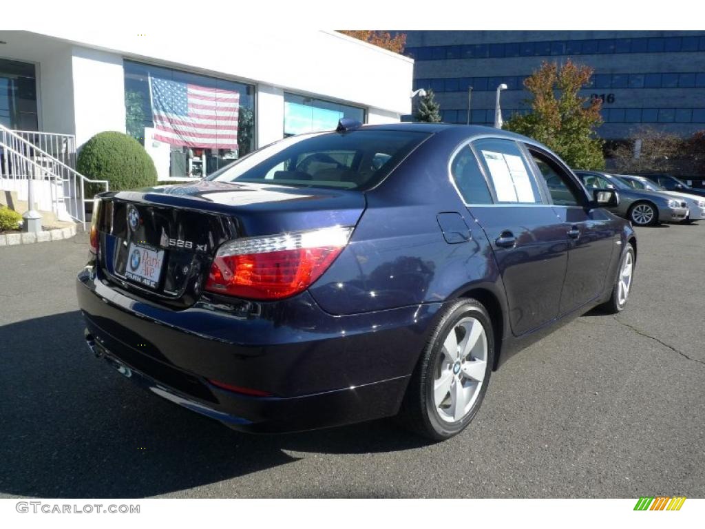 Monaco Blue Metallic 2008 BMW 5 Series 528xi Sedan Exterior Photo #39524213