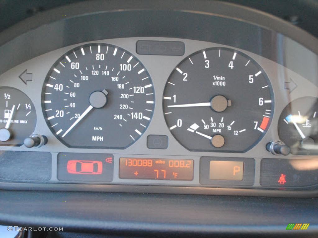 2005 BMW 3 Series 325i Sedan Gauges Photo #39524233