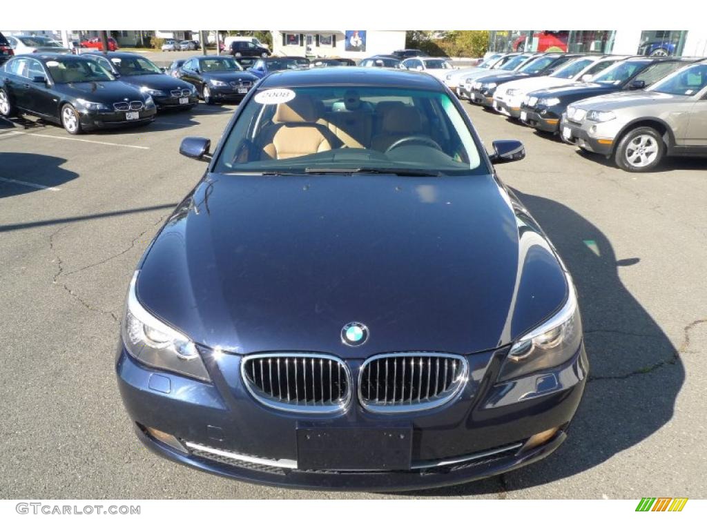 Monaco Blue Metallic 2008 BMW 5 Series 528xi Sedan Exterior Photo #39524377