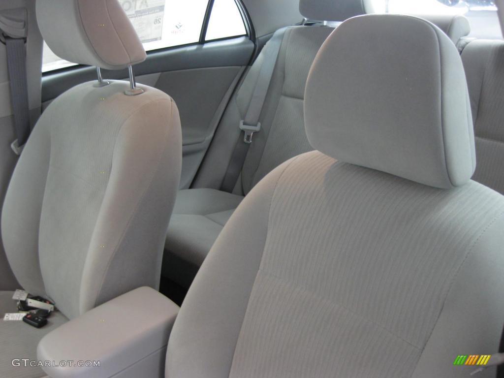 Ash Interior 2010 Toyota Corolla LE Photo #39524641