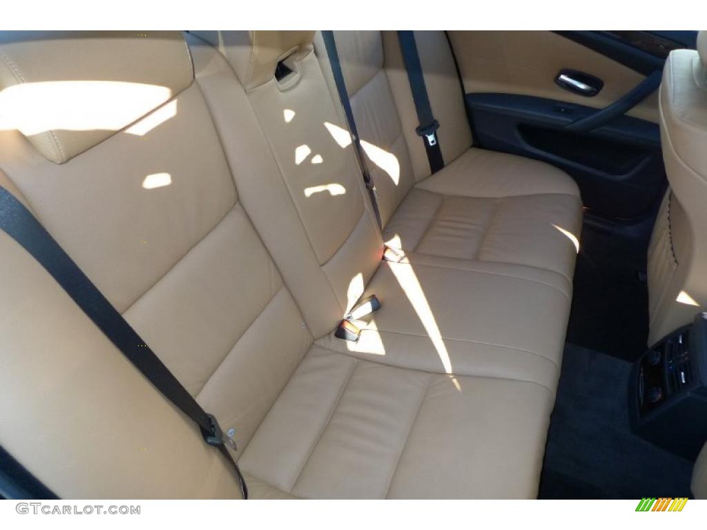 Natural Brown Interior 2008 BMW 5 Series 528xi Sedan Photo #39524697