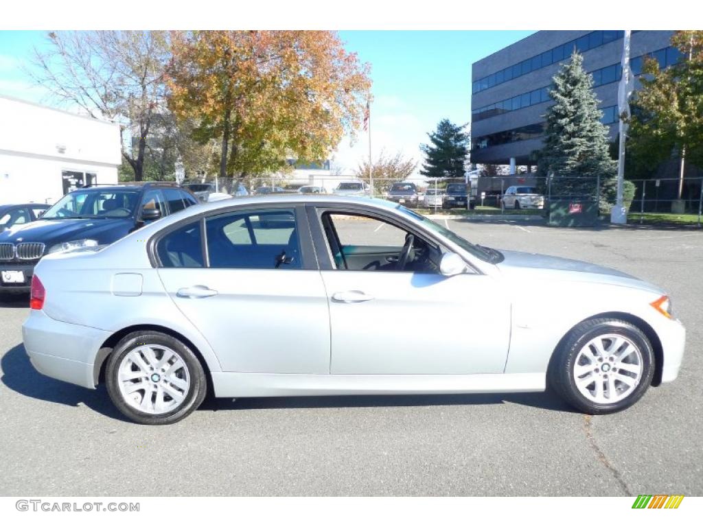 Titanium Silver Metallic 2007 BMW 3 Series 328xi Sedan Exterior Photo #39525153