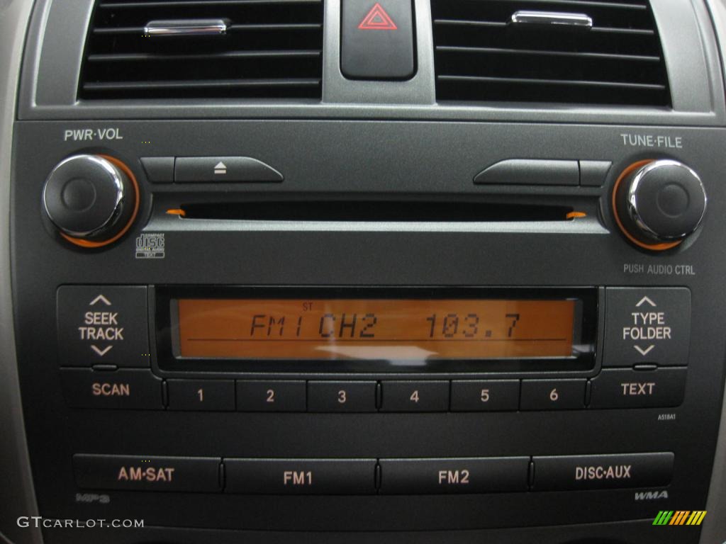 2010 Toyota Corolla S Controls Photo #39526013