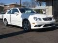 2006 Alabaster White Mercedes-Benz CLK 500 Coupe  photo #2