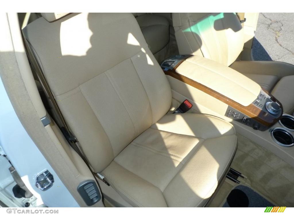 Beige Interior 2008 BMW 7 Series 750Li Sedan Photo #39526369