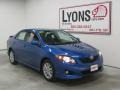 2010 Blue Streak Metallic Toyota Corolla S  photo #28