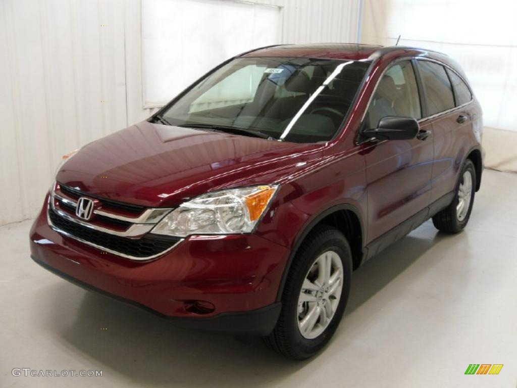 2011 CR-V EX - Tango Red Pearl / Gray photo #1