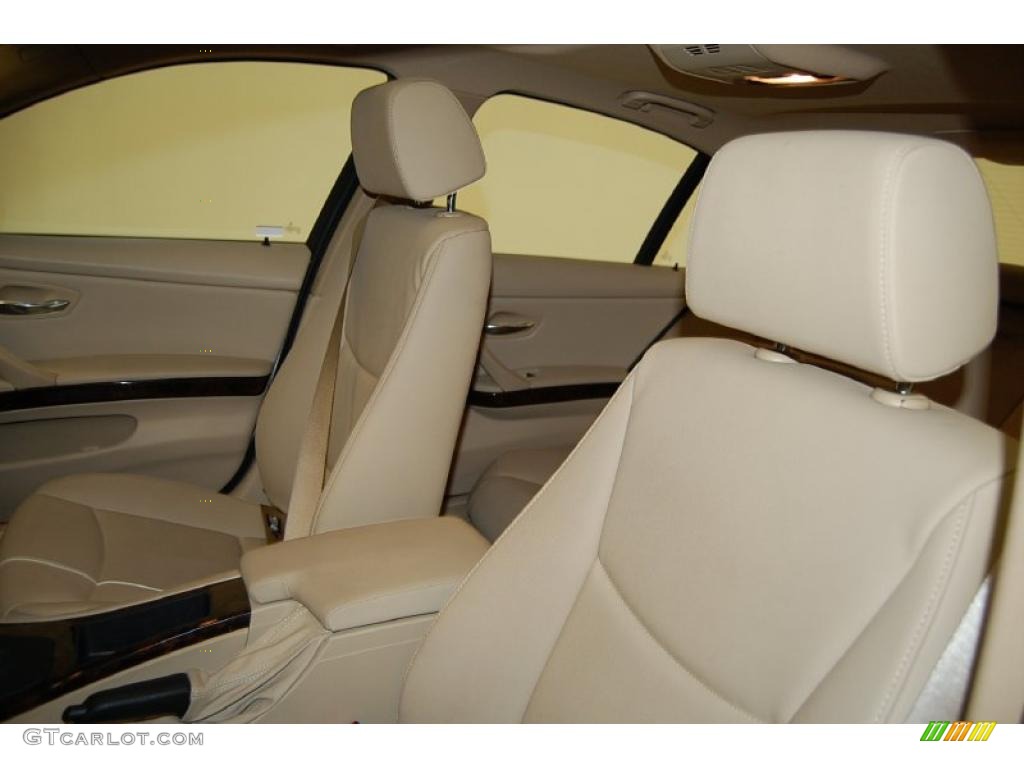 Beige Interior 2009 BMW 3 Series 328i Sedan Photo #39526685