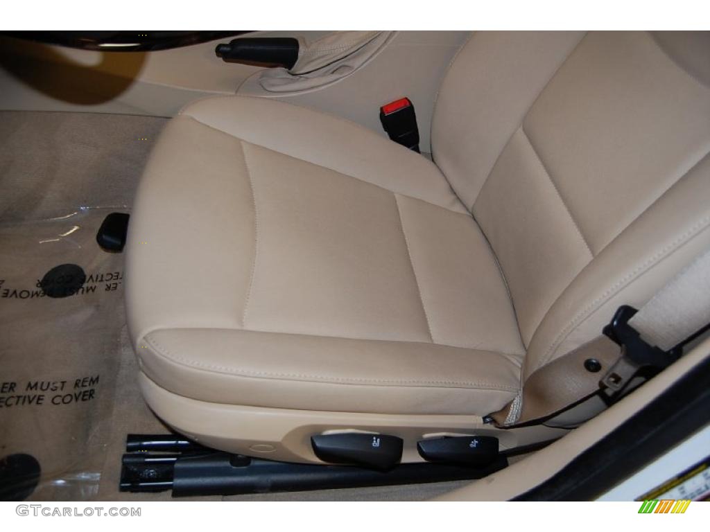 Beige Interior 2009 BMW 3 Series 328i Sedan Photo #39526697
