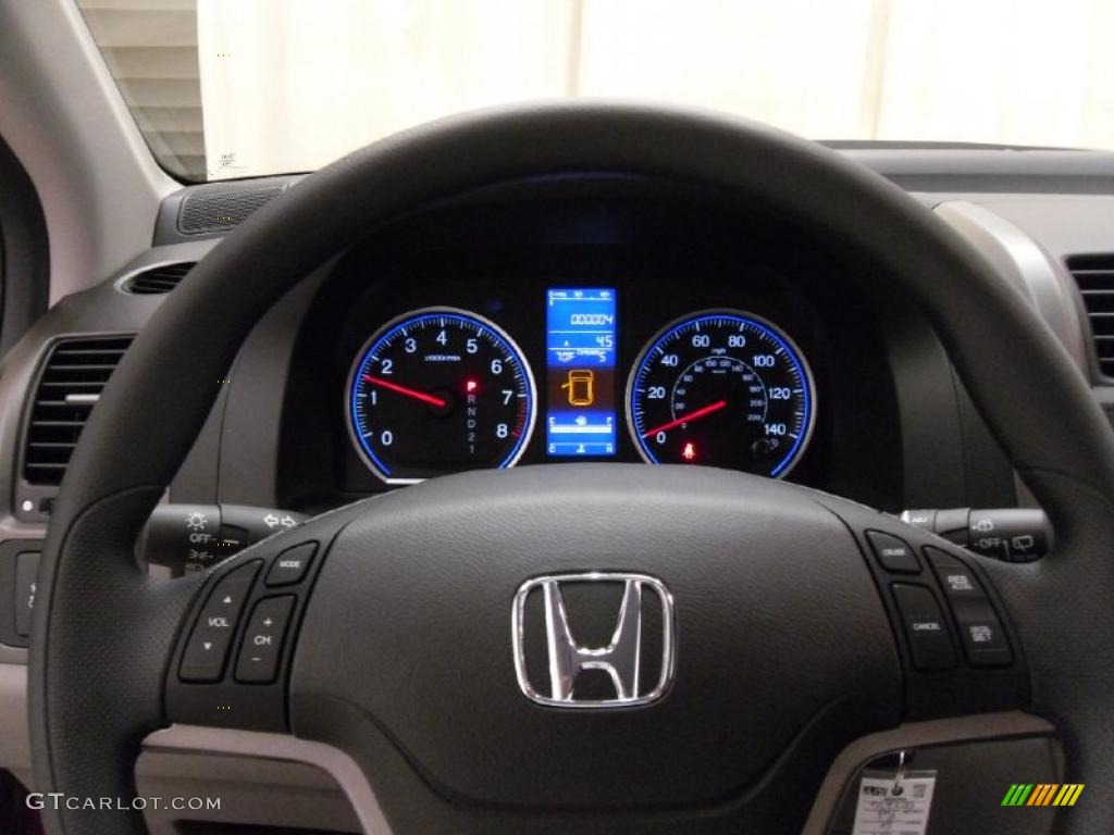 2011 Honda CR-V EX Gray Steering Wheel Photo #39526737