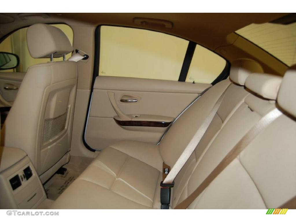 Beige Interior 2009 BMW 3 Series 328i Sedan Photo #39526753