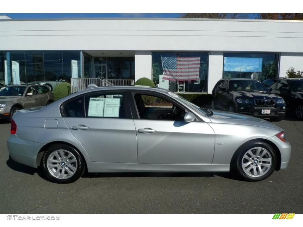 Titanium Silver Metallic 2007 BMW 3 Series 328xi Sedan Exterior Photo #39526881