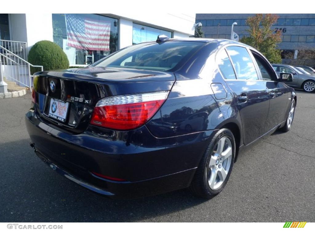 Monaco Blue Metallic 2008 BMW 5 Series 535xi Sedan Exterior Photo #39527482