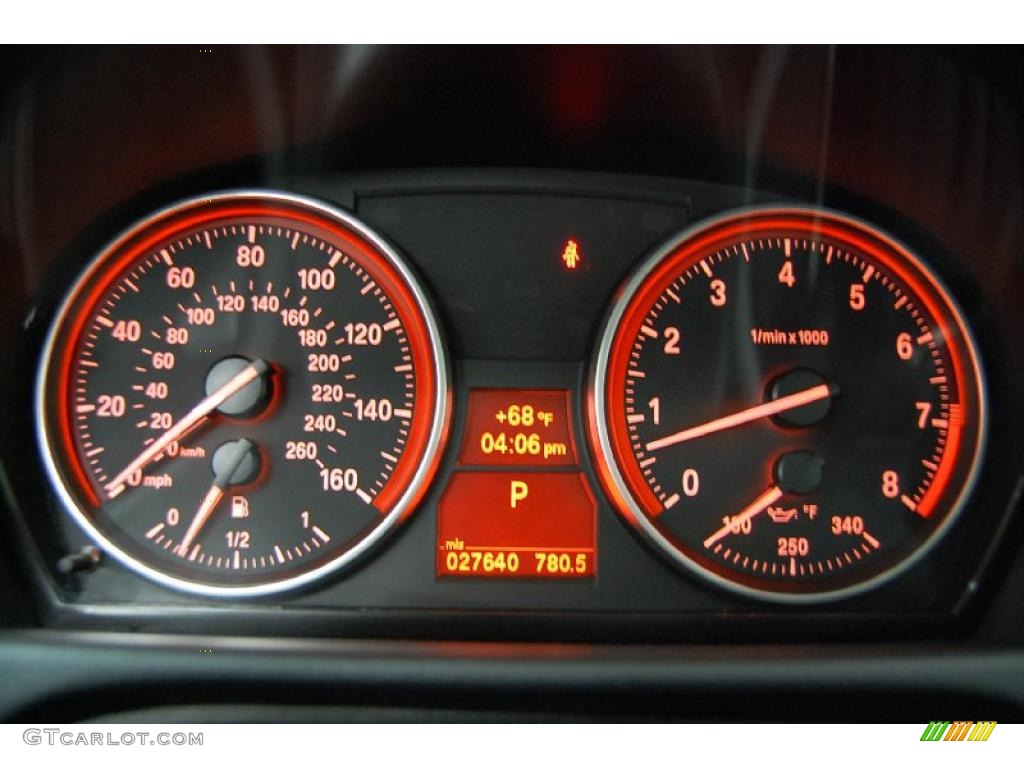 2008 BMW 3 Series 335i Coupe Gauges Photo #39527797