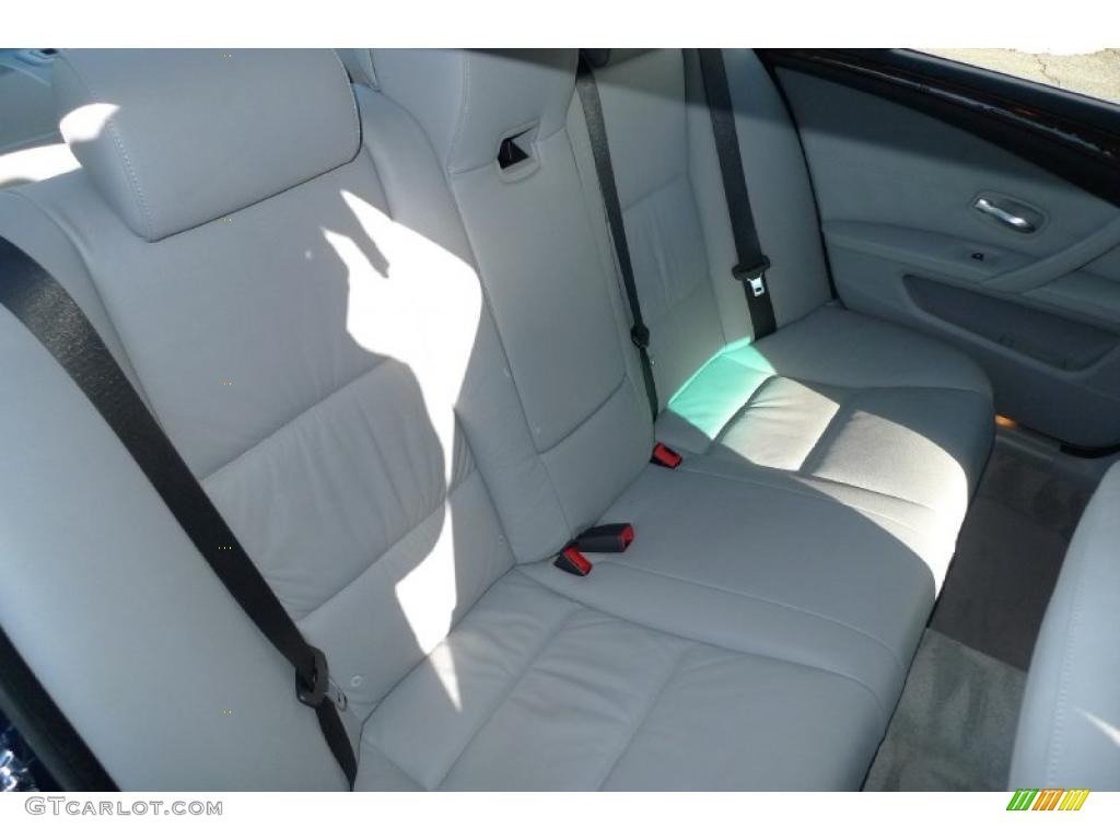Grey Interior 2008 BMW 5 Series 535xi Sedan Photo #39527965