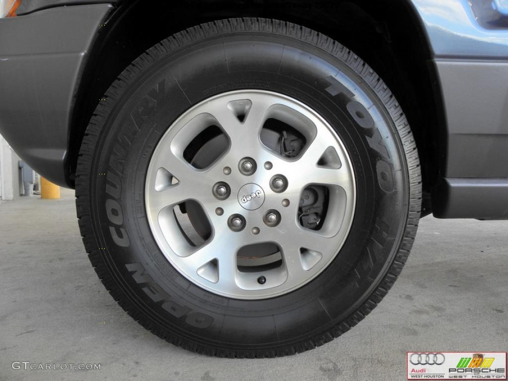 2001 Grand Cherokee Laredo - Steel Blue Pearl / Taupe photo #18