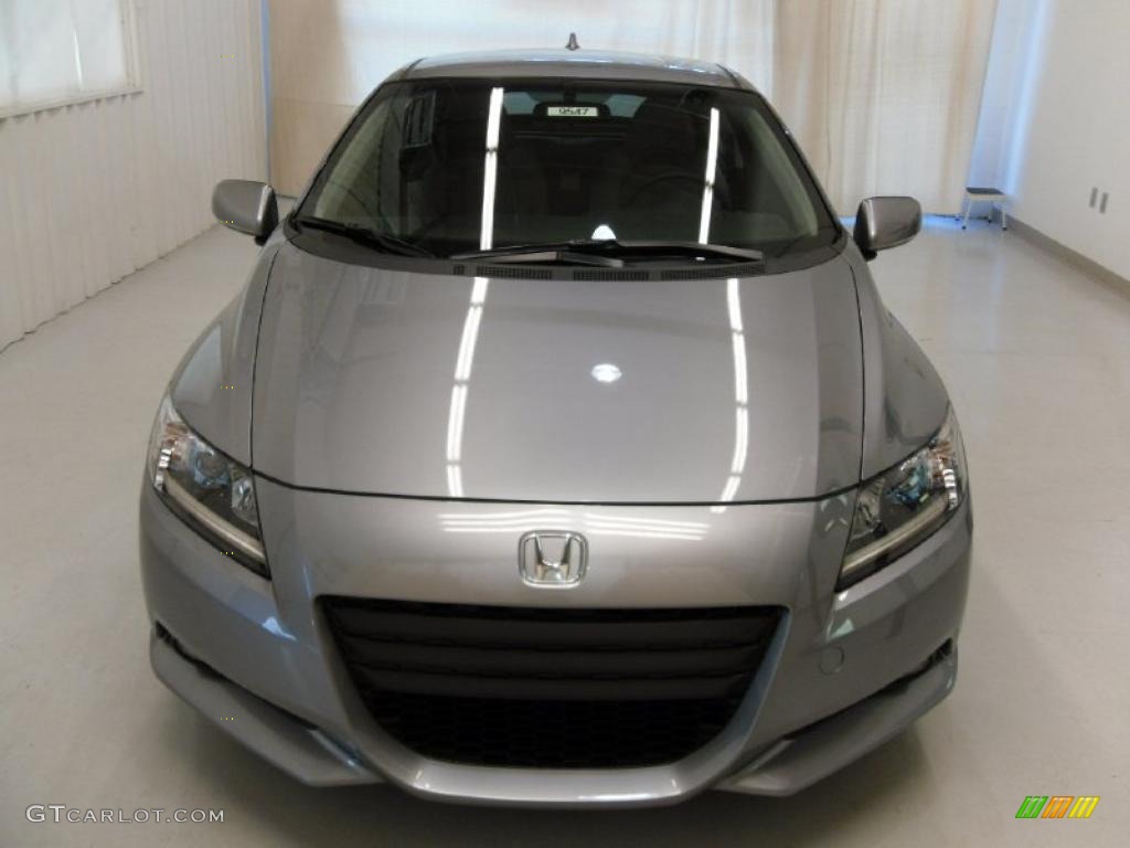 Storm Silver Metallic 2011 Honda CR-Z EX Sport Hybrid Exterior Photo #39528525