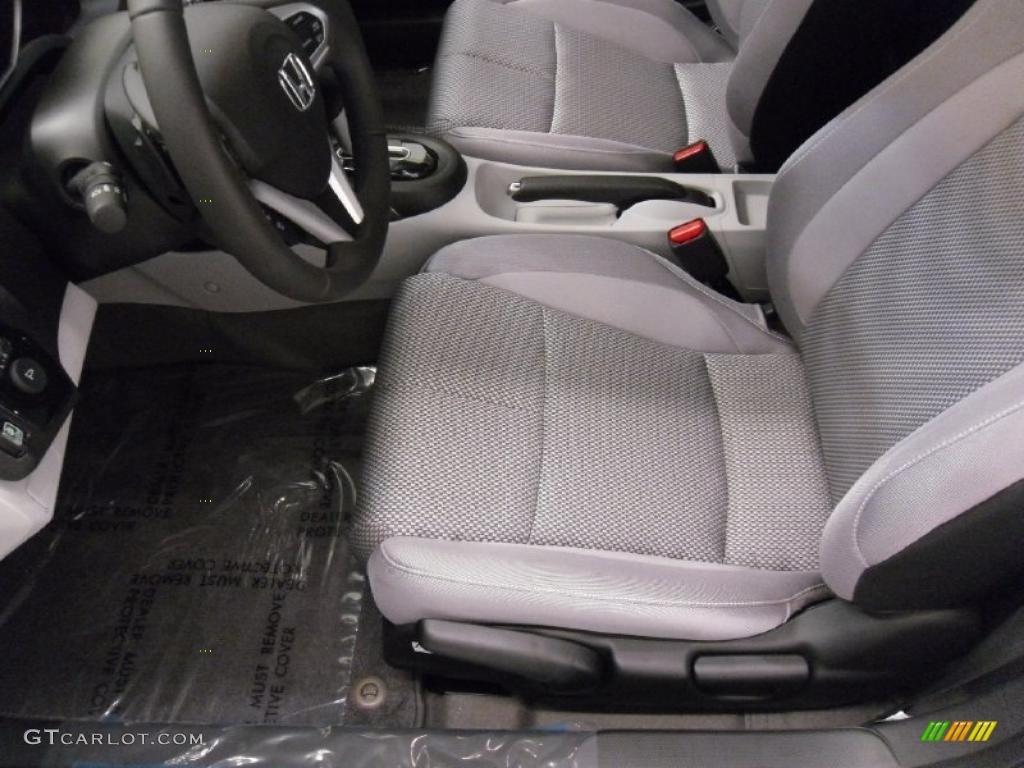 Gray Fabric Interior 2011 Honda CR-Z EX Sport Hybrid Photo #39528557