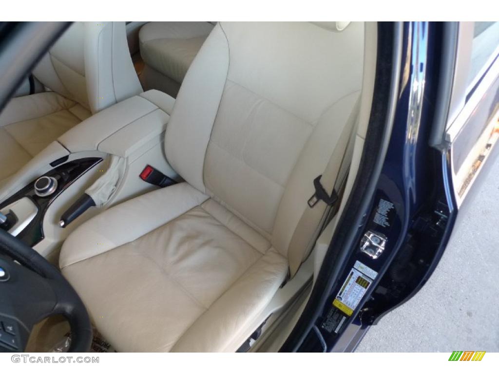 Beige Interior 2008 BMW 5 Series 528xi Sedan Photo #39528617