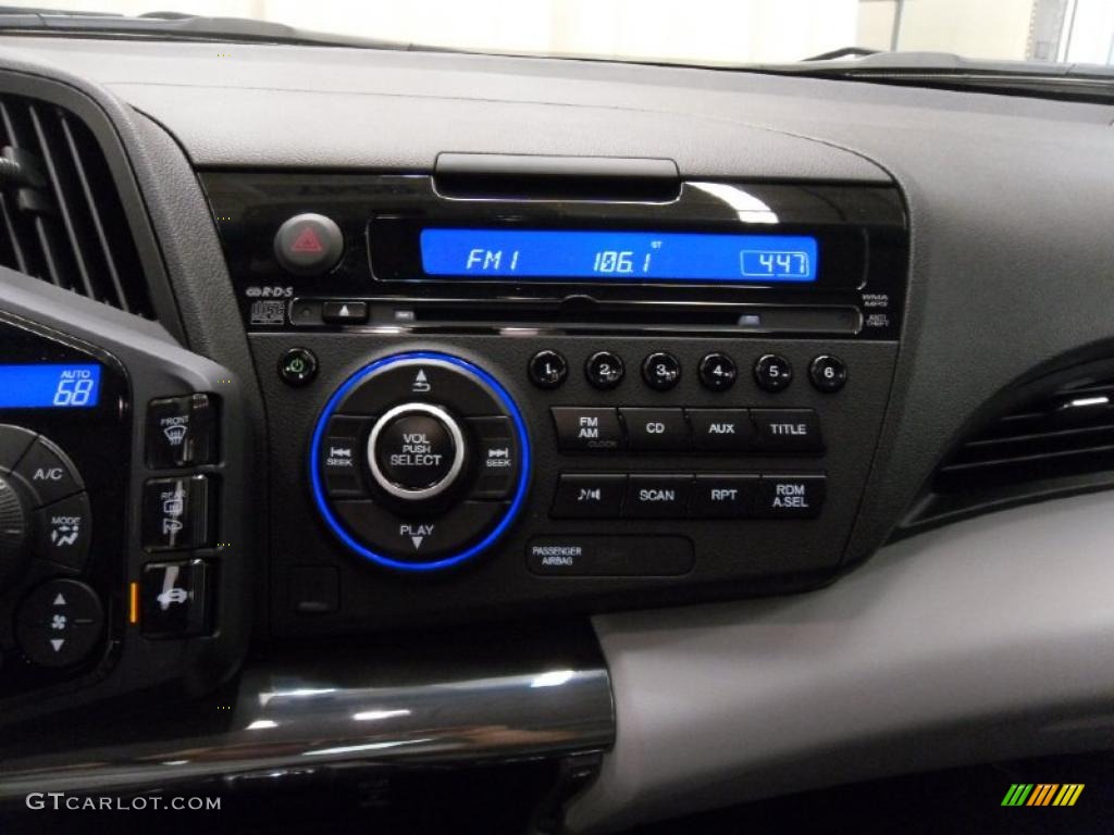2011 Honda CR-Z EX Sport Hybrid Controls Photo #39528649