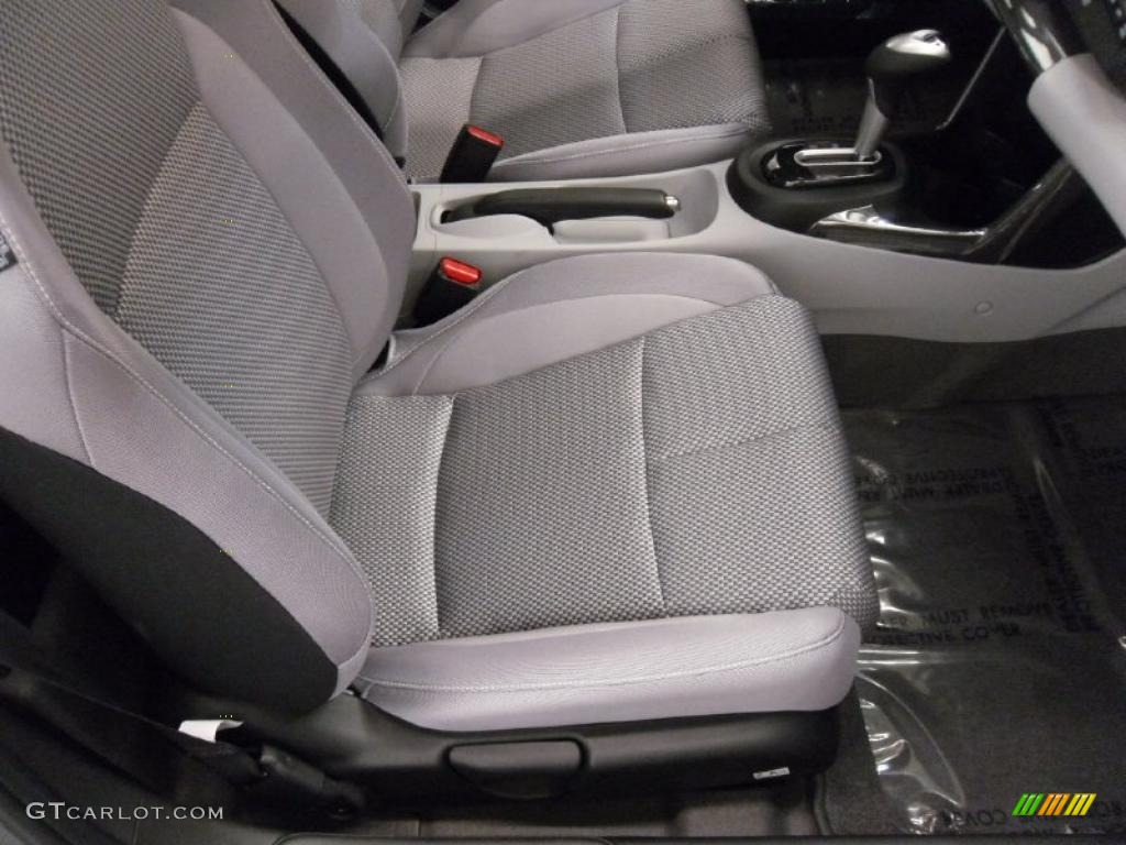 Gray Fabric Interior 2011 Honda CR-Z EX Sport Hybrid Photo #39528761