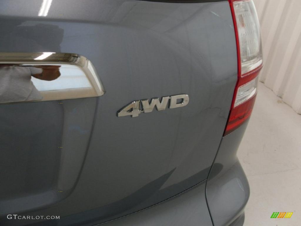 2011 CR-V EX 4WD - Glacier Blue Metallic / Gray photo #21