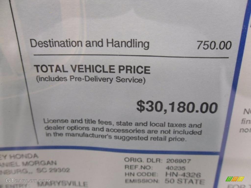 2011 Accord EX-L V6 Sedan - Celestial Blue Metallic / Black photo #7