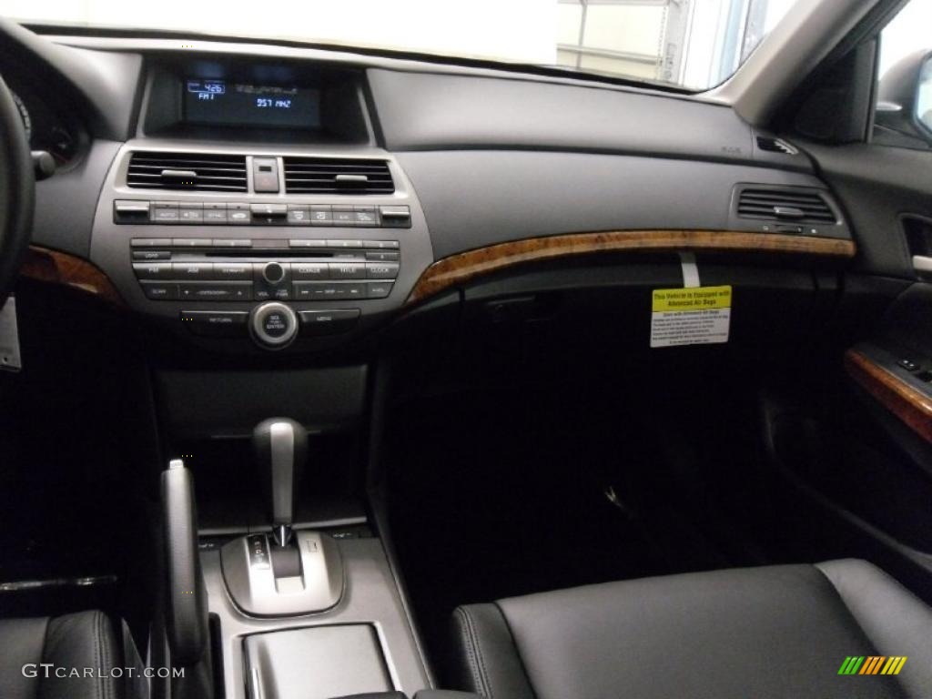 2011 Accord EX-L V6 Sedan - Celestial Blue Metallic / Black photo #22
