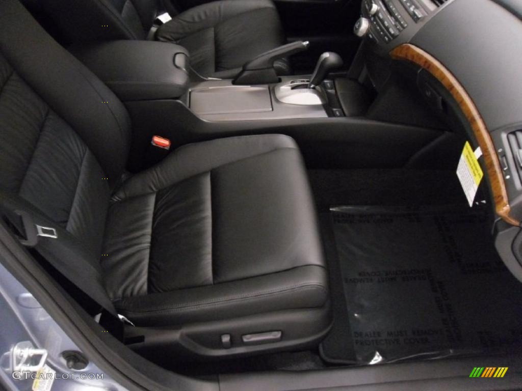 Black Interior 2011 Honda Accord Ex L V6 Sedan Photo