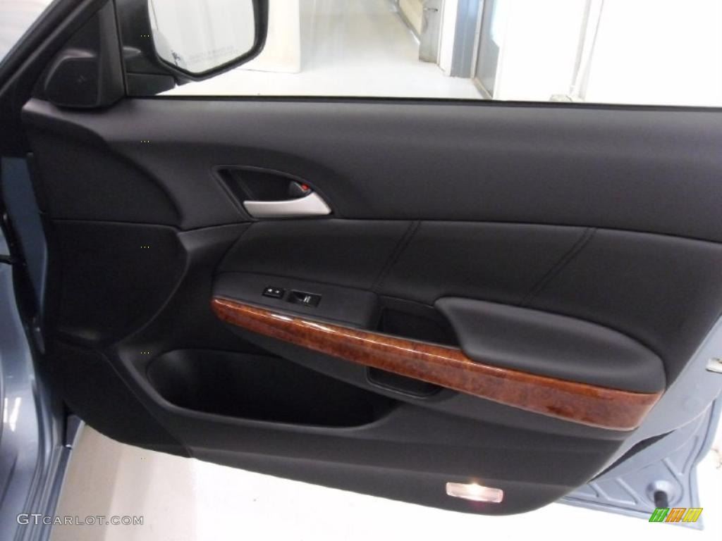 2011 Accord EX-L V6 Sedan - Celestial Blue Metallic / Black photo #28
