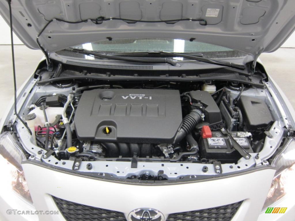 2010 Toyota Corolla S 1.8 Liter DOHC 16-Valve Dual VVT-i 4 Cylinder Engine Photo #39530193