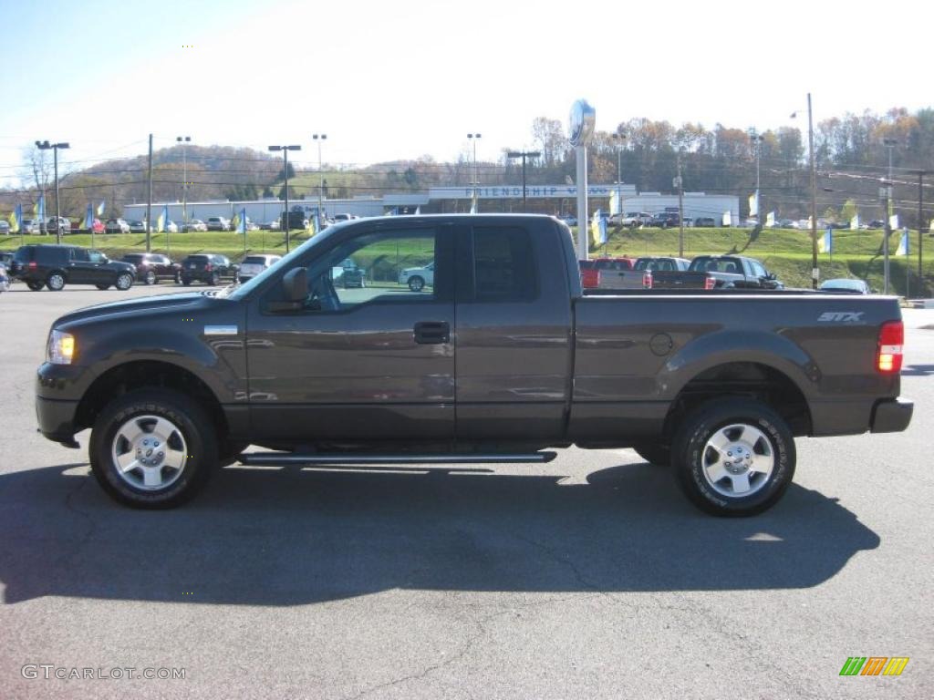 2006 F150 STX SuperCab 4x4 - Dark Stone Metallic / Medium Flint photo #1