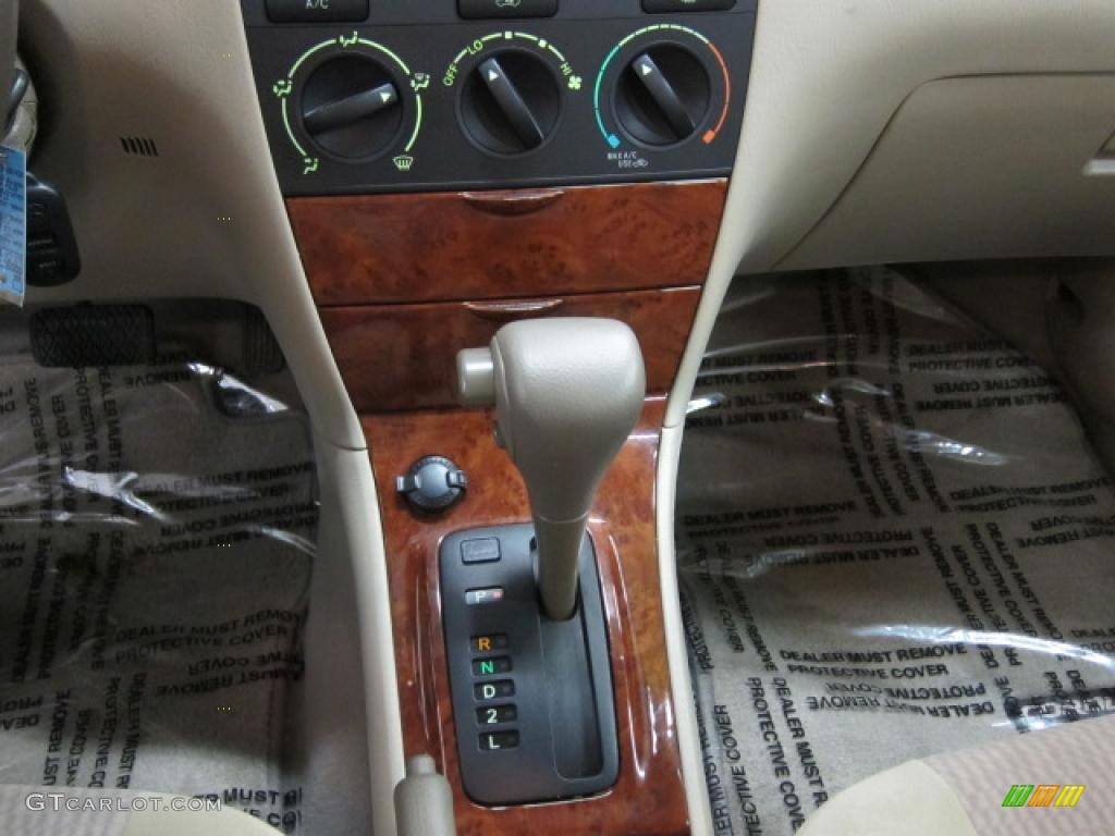 2008 Toyota Corolla LE 4 Speed ECT-i Automatic Transmission Photo #39531181