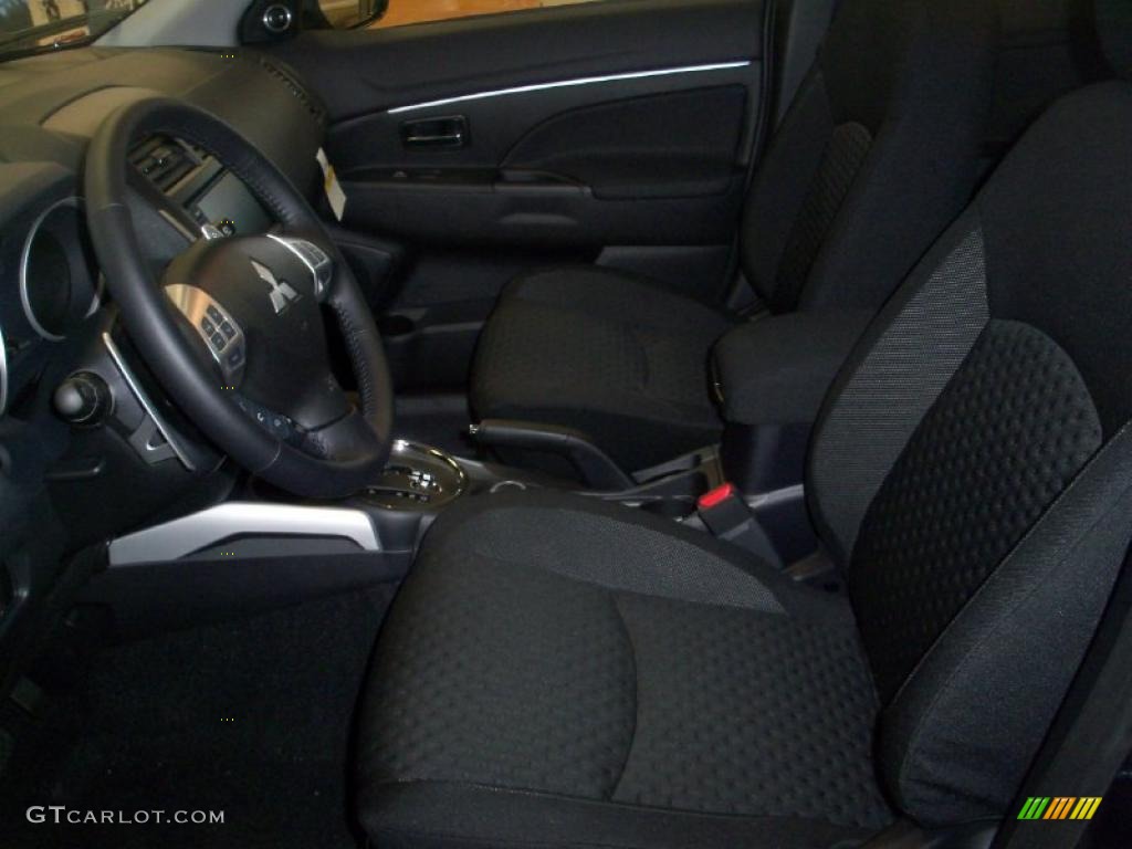 2011 Outlander Sport SE 4WD - Cosmic Blue Metallic / Black photo #2