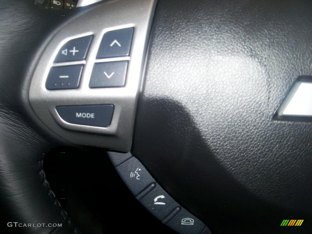 2011 Outlander Sport SE 4WD - Cosmic Blue Metallic / Black photo #9