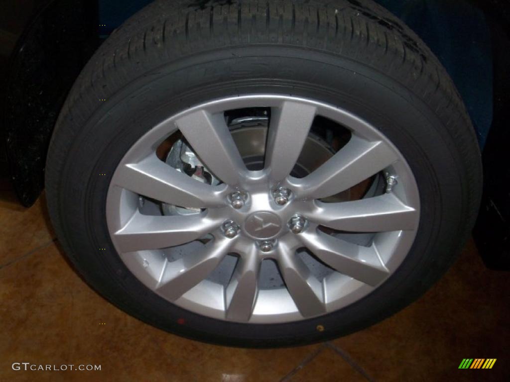 2011 Outlander Sport SE 4WD - Cosmic Blue Metallic / Black photo #10