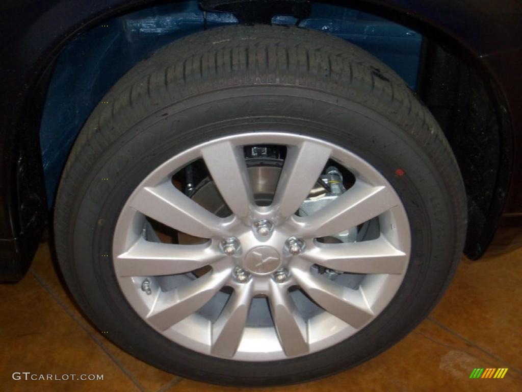 2011 Outlander Sport SE 4WD - Cosmic Blue Metallic / Black photo #13