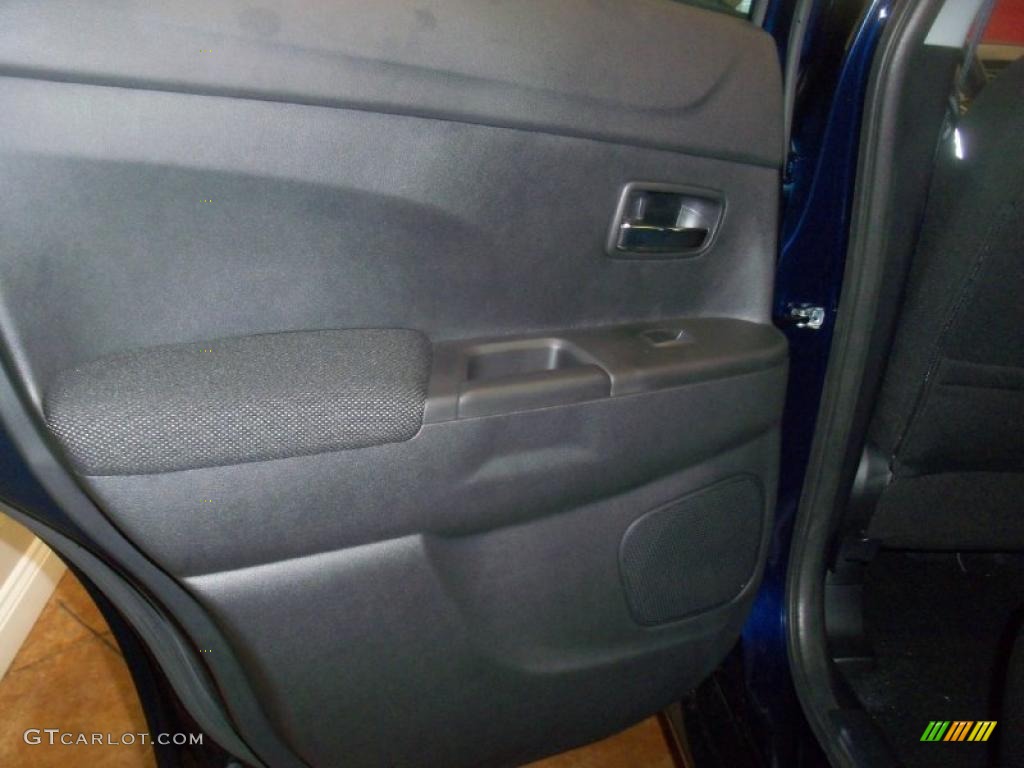2011 Outlander Sport SE 4WD - Cosmic Blue Metallic / Black photo #25