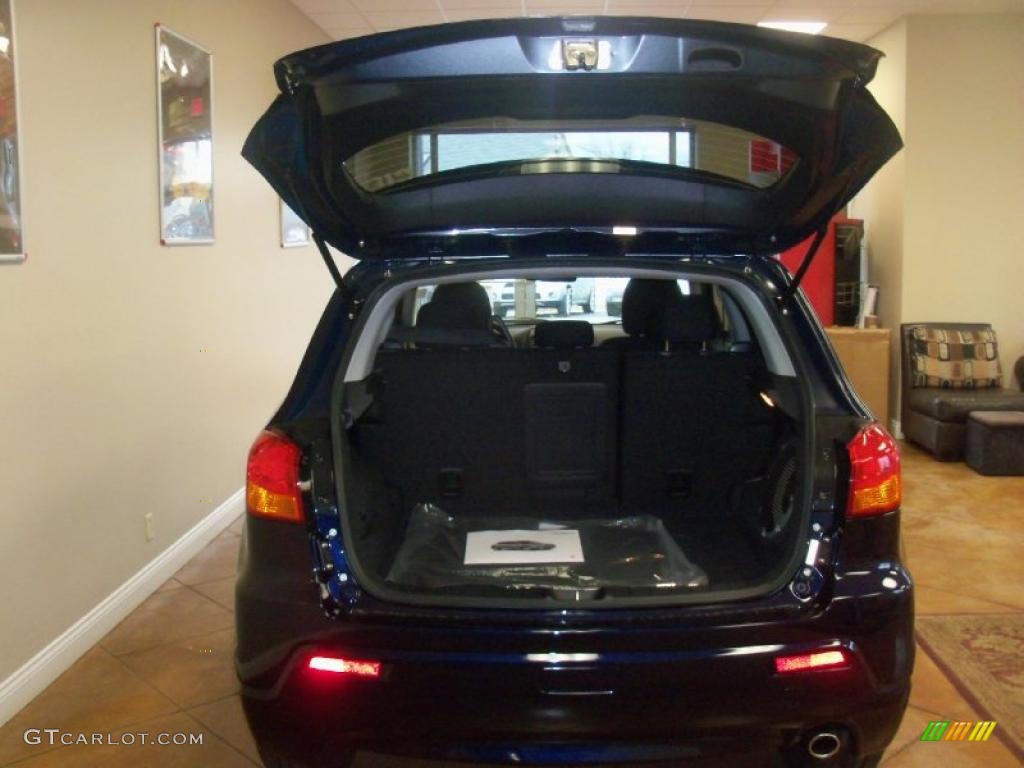 2011 Outlander Sport SE 4WD - Cosmic Blue Metallic / Black photo #26