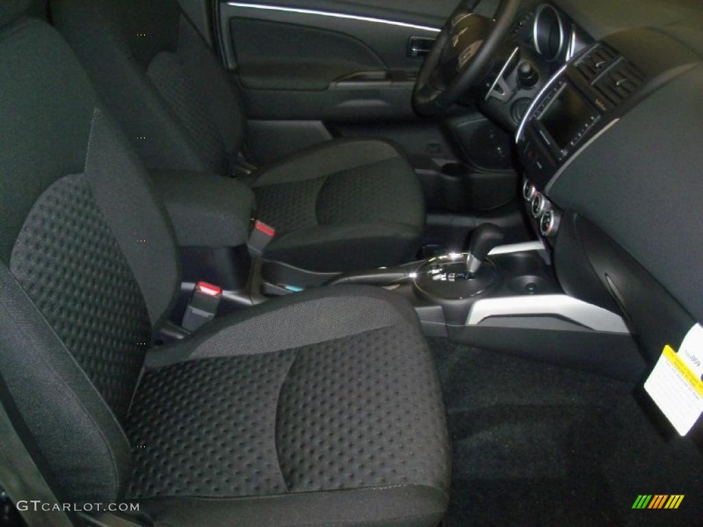 2011 Outlander Sport SE 4WD - Cosmic Blue Metallic / Black photo #32