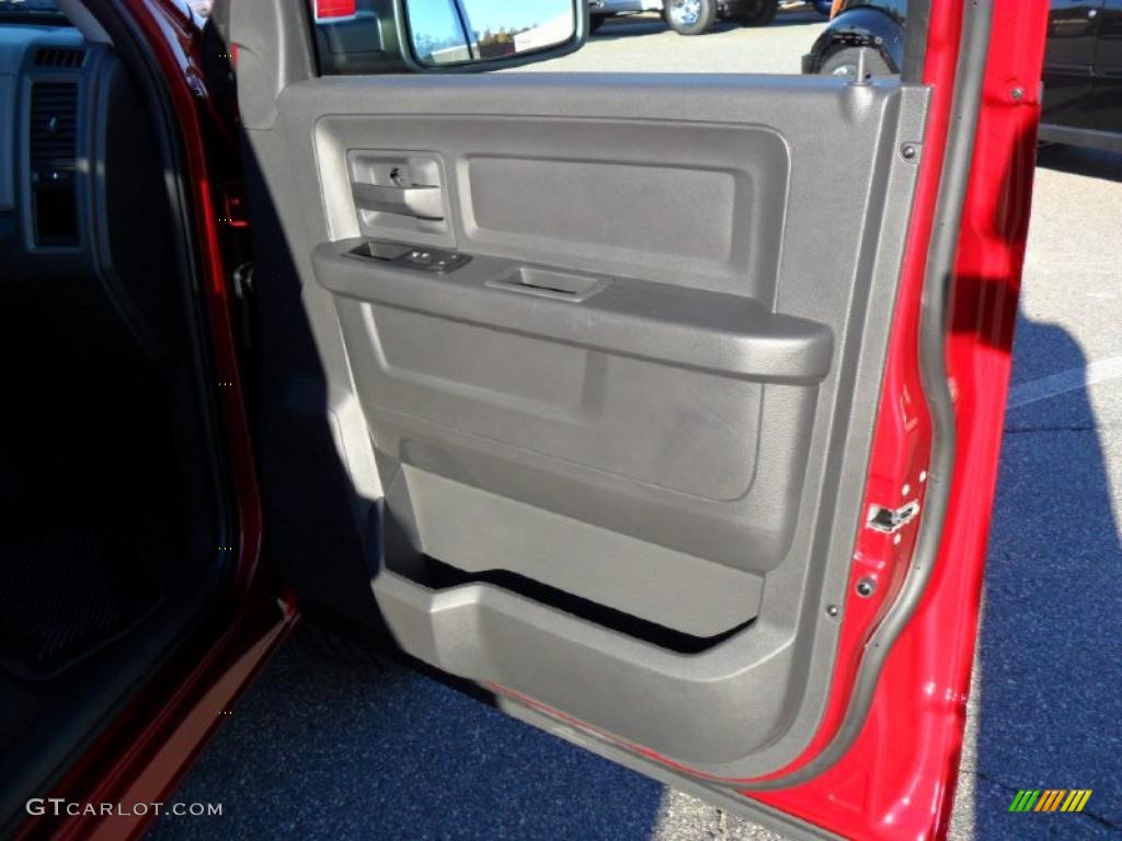 2011 Ram 1500 ST Quad Cab 4x4 - Deep Cherry Red Crystal Pearl / Dark Slate Gray/Medium Graystone photo #26