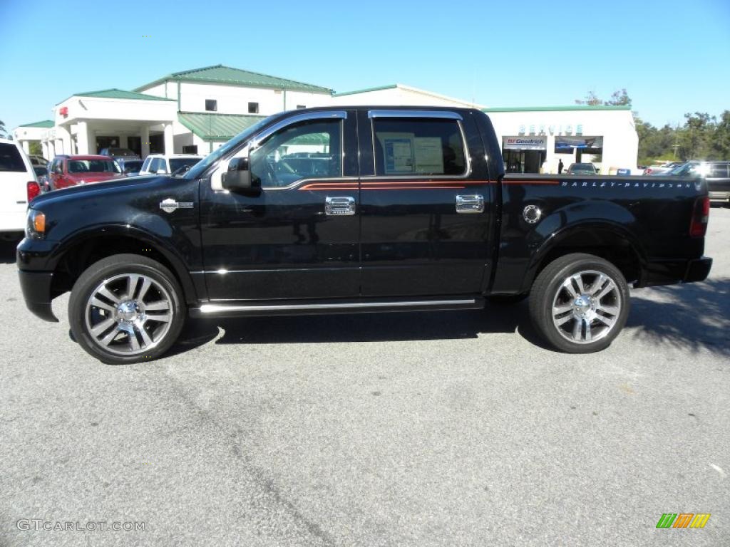Black 2007 Ford F150 Harley-Davidson SuperCrew 4x4 Exterior Photo #39534001