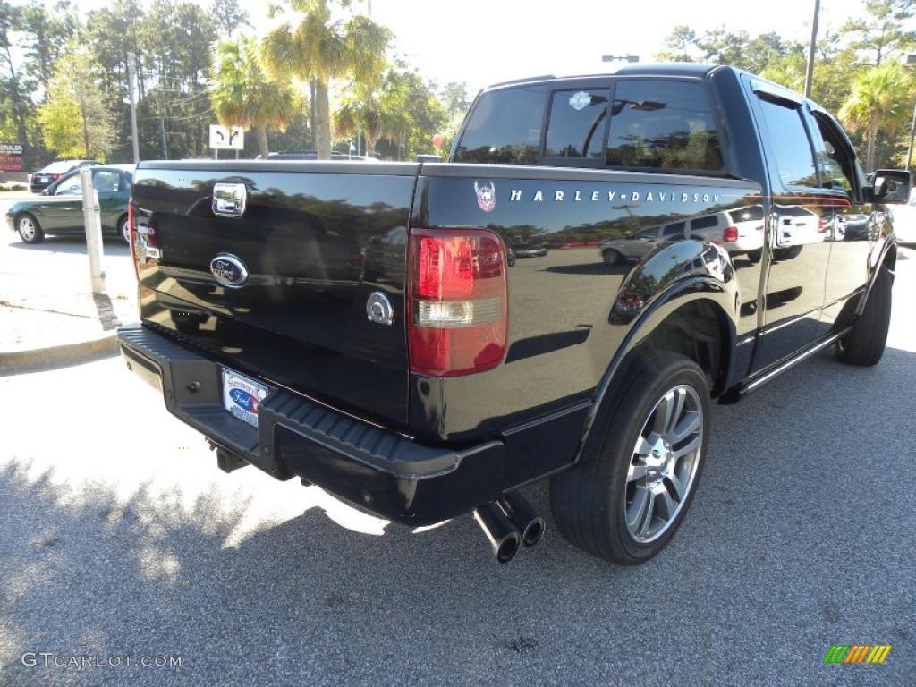 Black 2007 Ford F150 Harley-Davidson SuperCrew 4x4 Exterior Photo #39534261