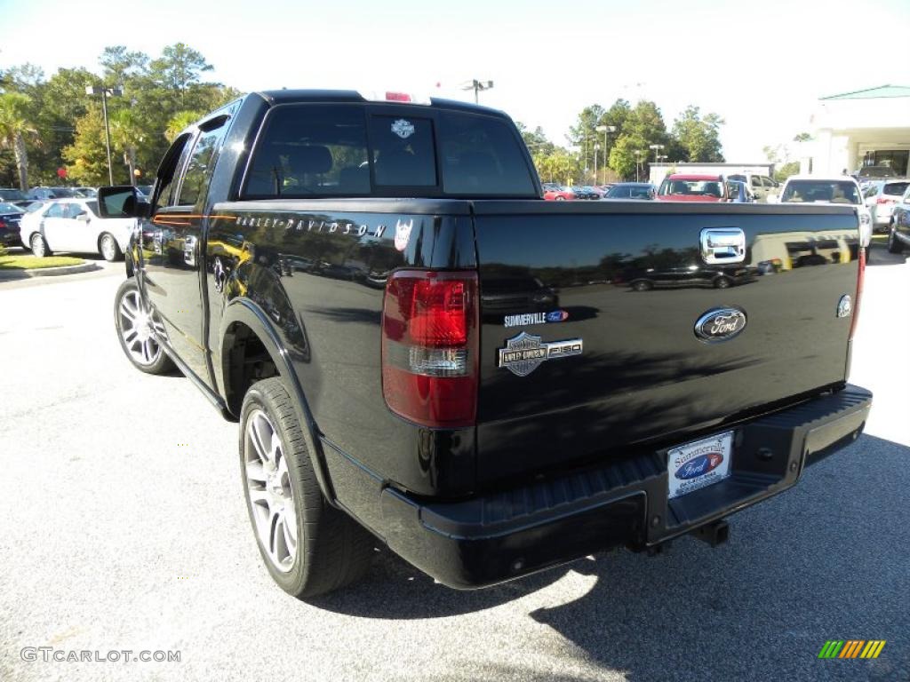 Black 2007 Ford F150 Harley-Davidson SuperCrew 4x4 Exterior Photo #39534321