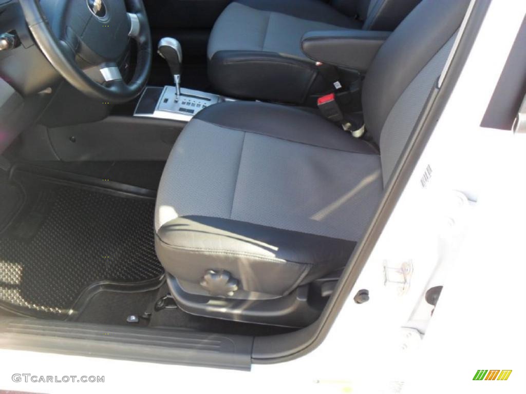 Charcoal Interior 2010 Chevrolet Aveo Aveo5 LT Photo #39536069