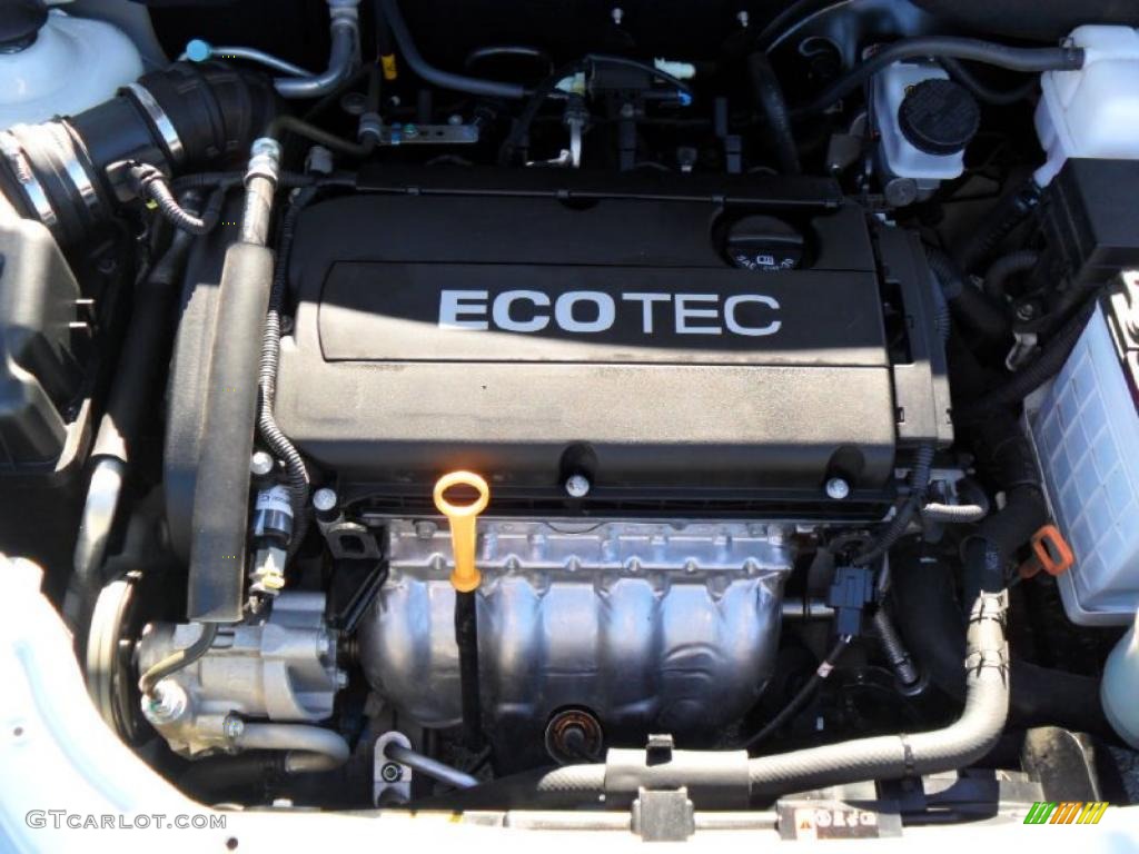 2010 Chevrolet Aveo Aveo5 LT 1.6 Liter DOHC 16-Valve VVT Ecotech 4 Cylinder Engine Photo #39536297