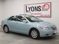 2007 Sky Blue Pearl Toyota Camry XLE V6  photo #35